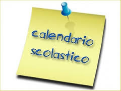 CALENDARIO SCOLASTICO